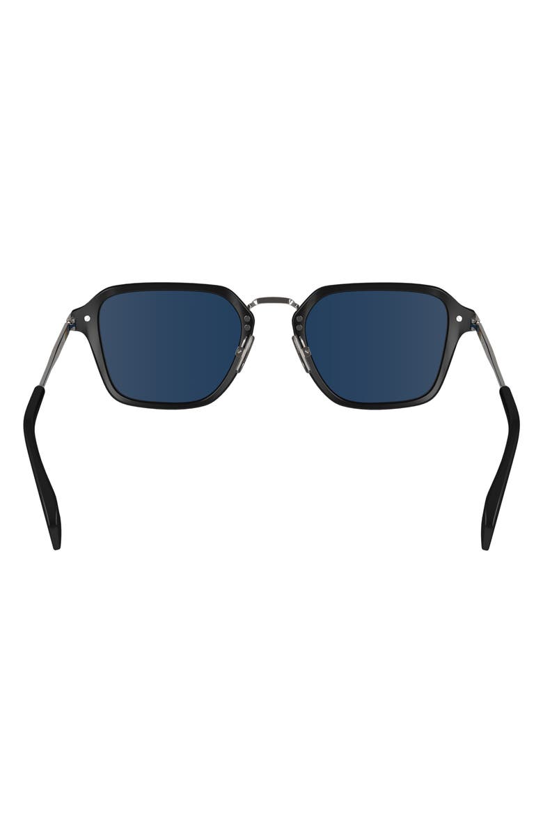 Paul Smith Kramer 52mm Rectangular Sunglasses, Alternate, color, Black