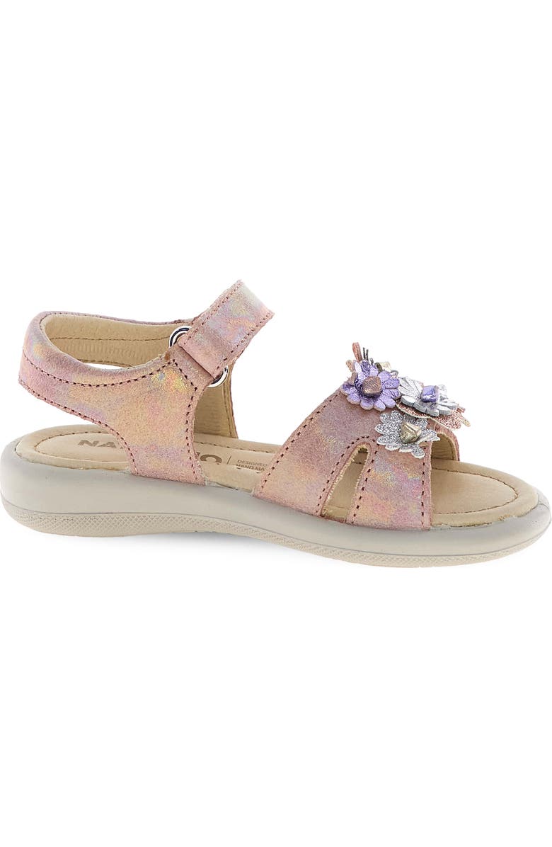 Naturino Brahma Appliqué Sandal, Alternate, color, Pink