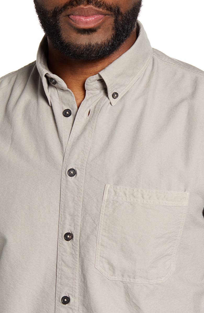 Billy Reid Tuscumbia Solid Button-Down Oxford Shirt, Alternate, color, 