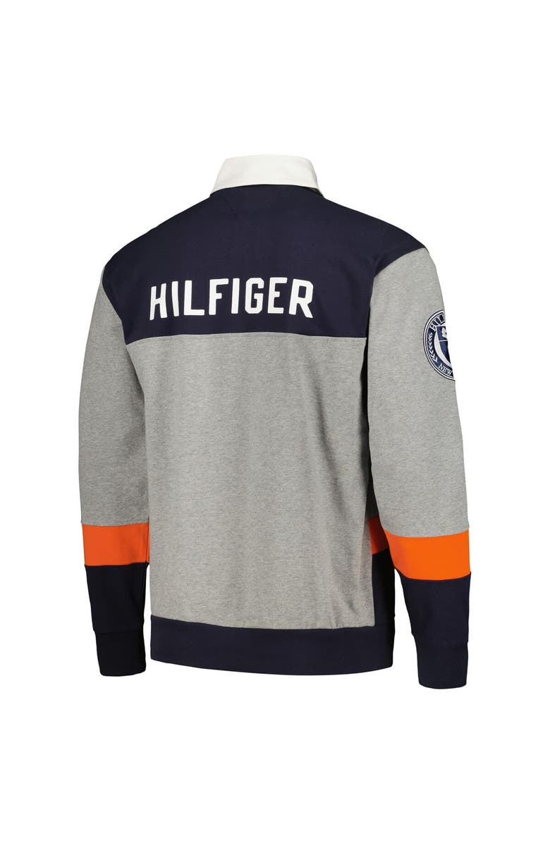 Tommy Hilfiger Men
s Tommy Hilfiger Navy Chicago Bears Connor Oversized Rugby Long Sleeve Polo, Alternate, color, Navy