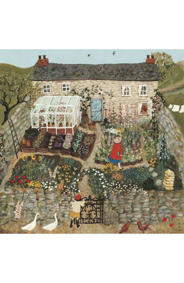 NEW YORK PUZZLE COMPANY The Walled Garden 500 Piece Puzzle, Alternate, color, NO COLOR