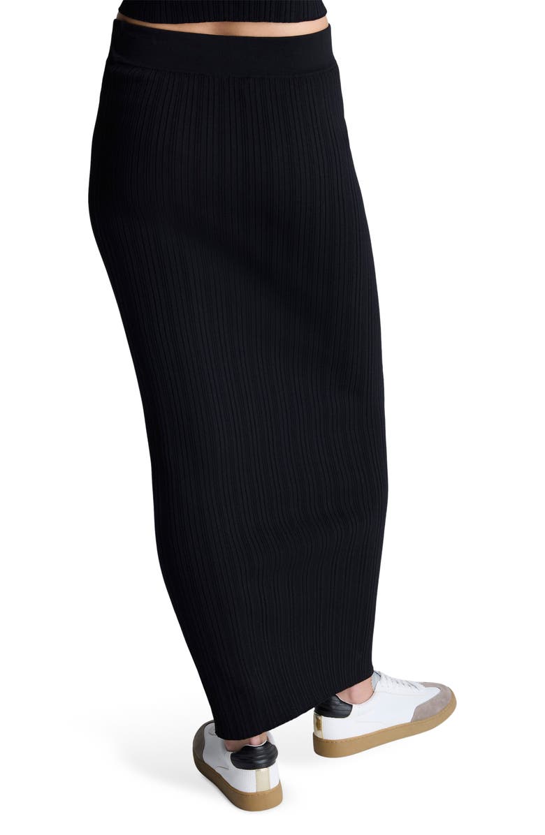 Kenneth Cole Variegated Rib Maxi Skirt, Alternate, color,