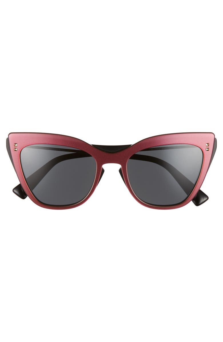 Valentino 52mm Cat Eye Sunglasses, Alternate, color,
