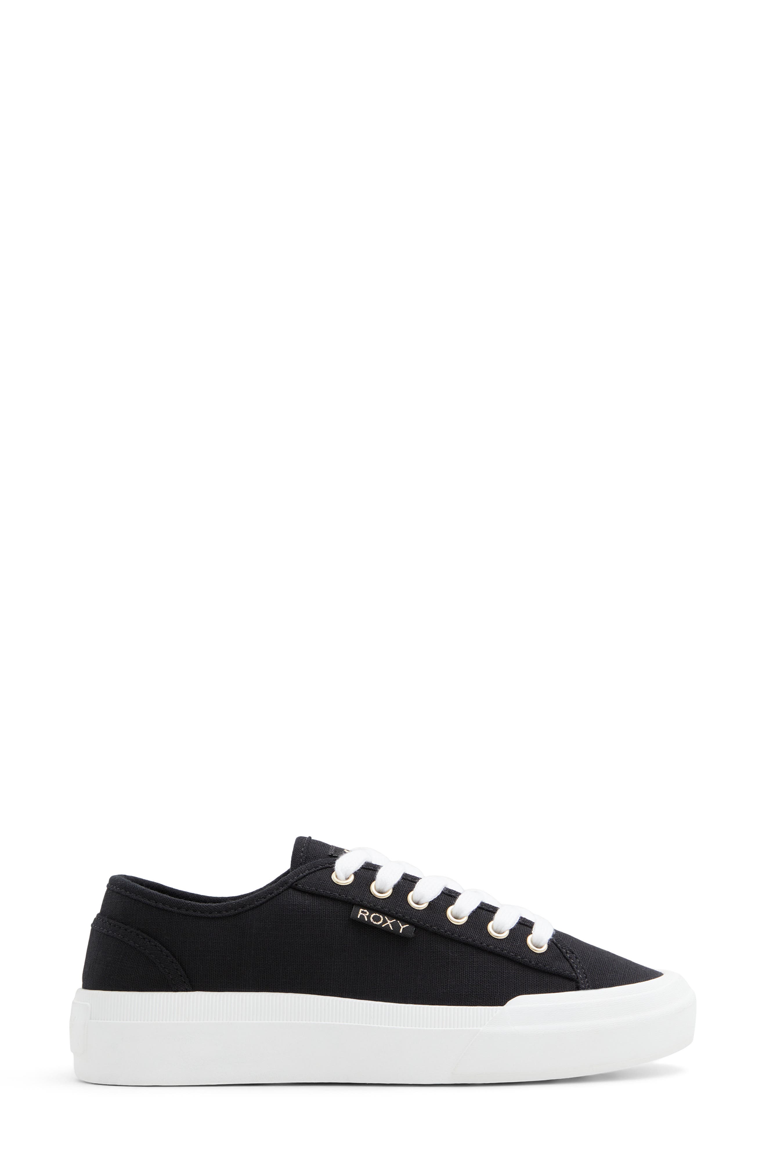 Roxy Marina Sneaker, Alternate, color, Black