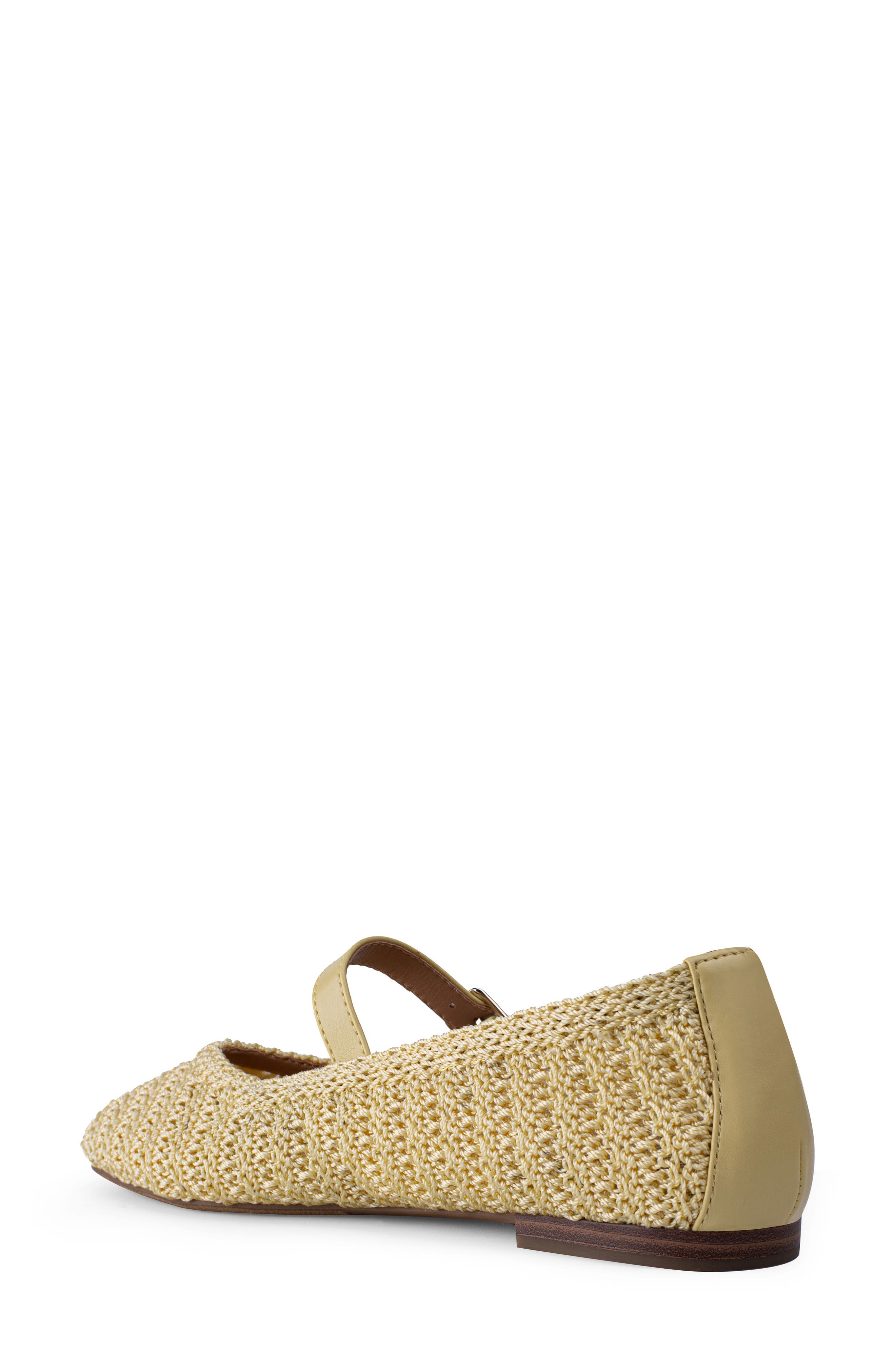 Shelby Mary Jane Flat, Alternate, color, YELLOW