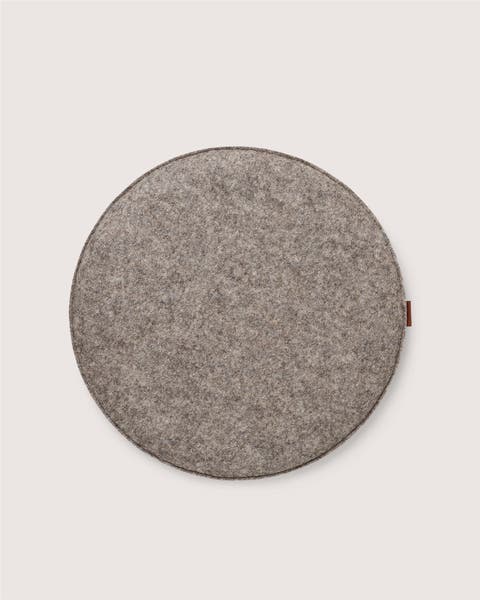 Zabuton Merino Wool Round Seat Cushion