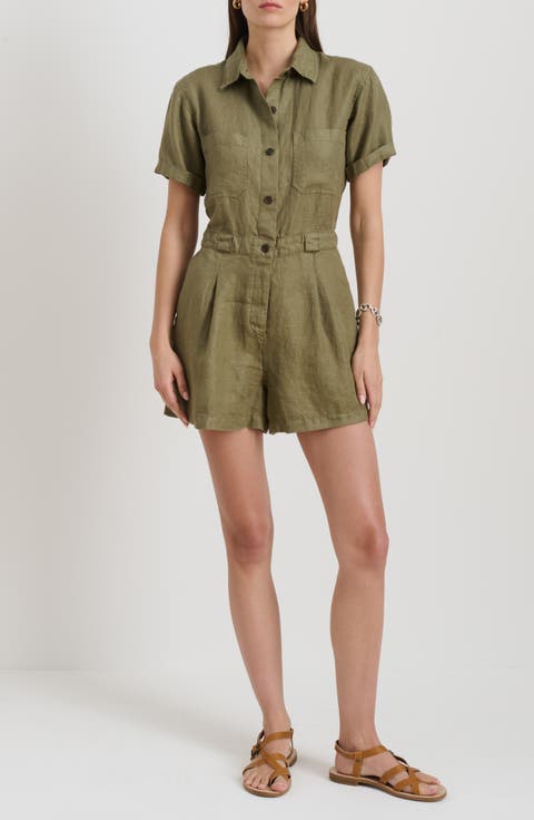Cassi Linen Romper