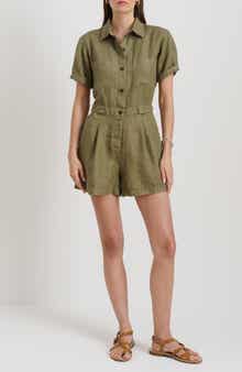 Alex Mill Cassi Linen Romper