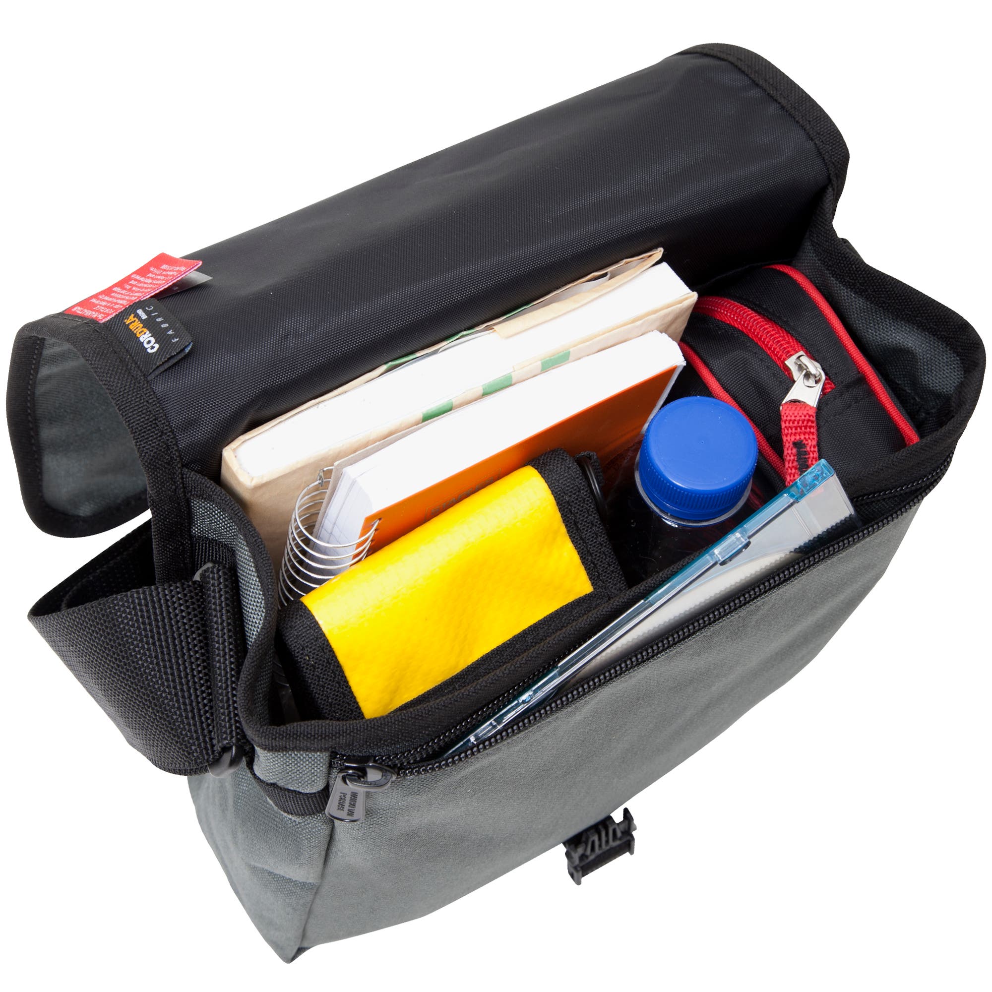 Manhattan Portage DJ Crossbody Bag, Alternate, color, Grey