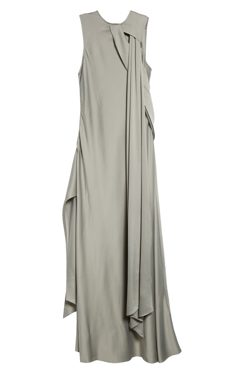 Reiss Atelier Quincy Tie Sleeveless Gown, Alternate, color, Green