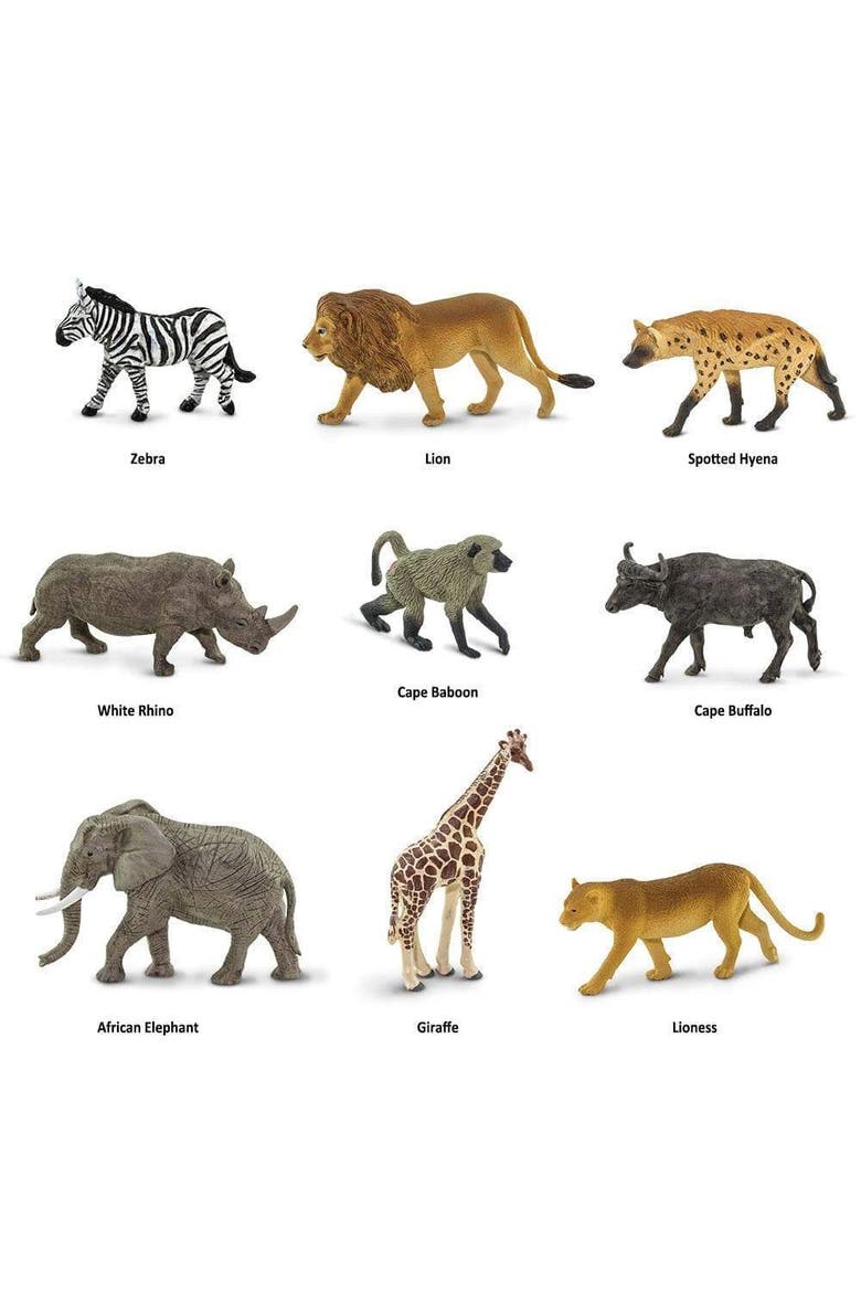 South African Animals Toy, Alternate, color, No Color