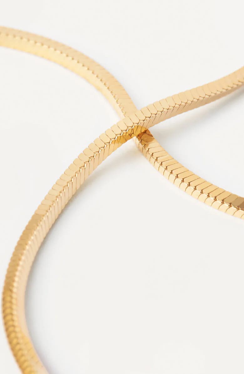 YOJ Montana Maxi Necklace In Gold, Alternate, color, Gold