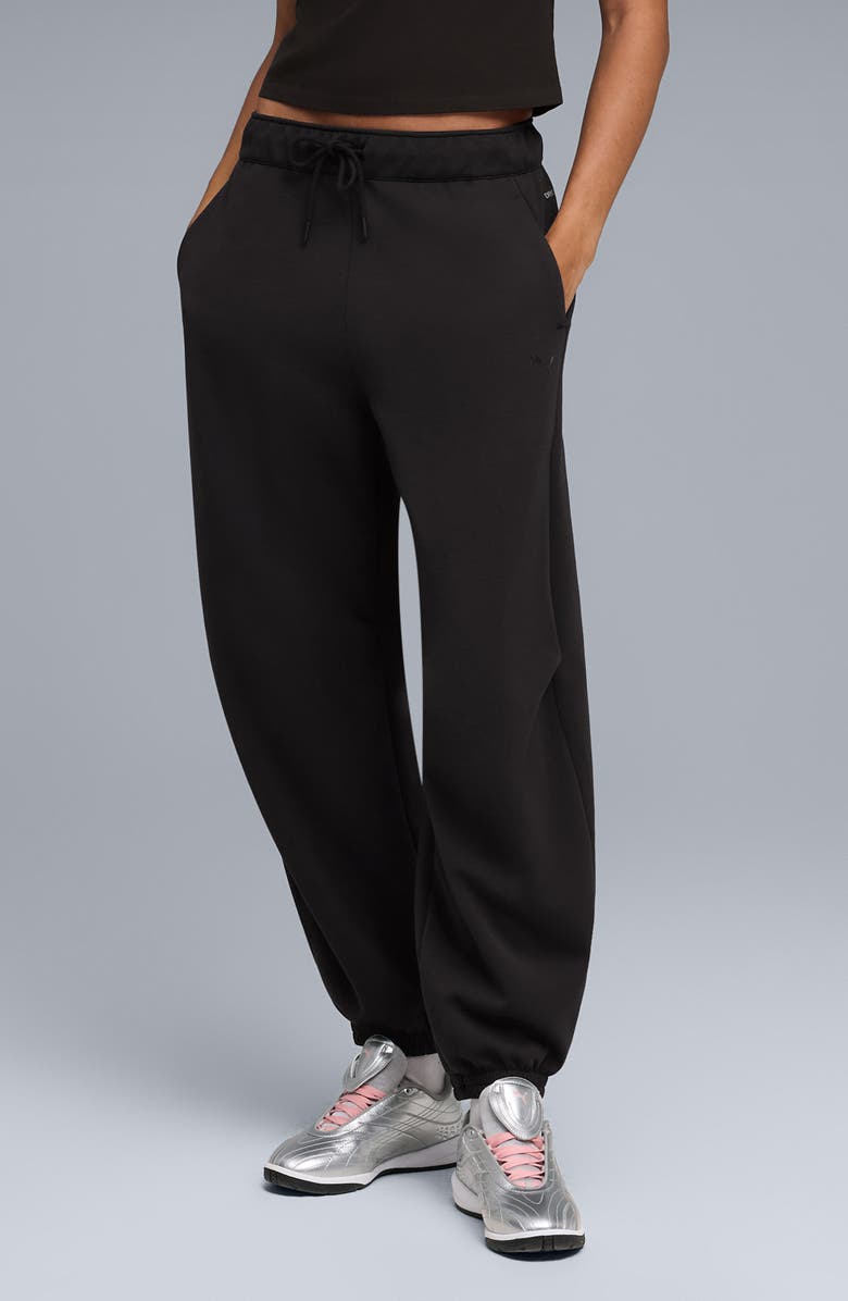 PUMA TECH Sense Balloon Joggers, Main, color, Puma Black