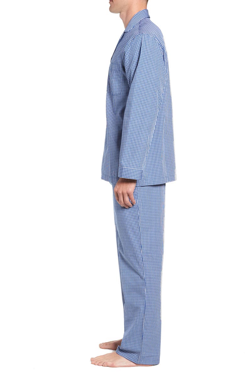 NORDSTROM MEN'S SHOP Poplin Pajama Set, Alternate, color,