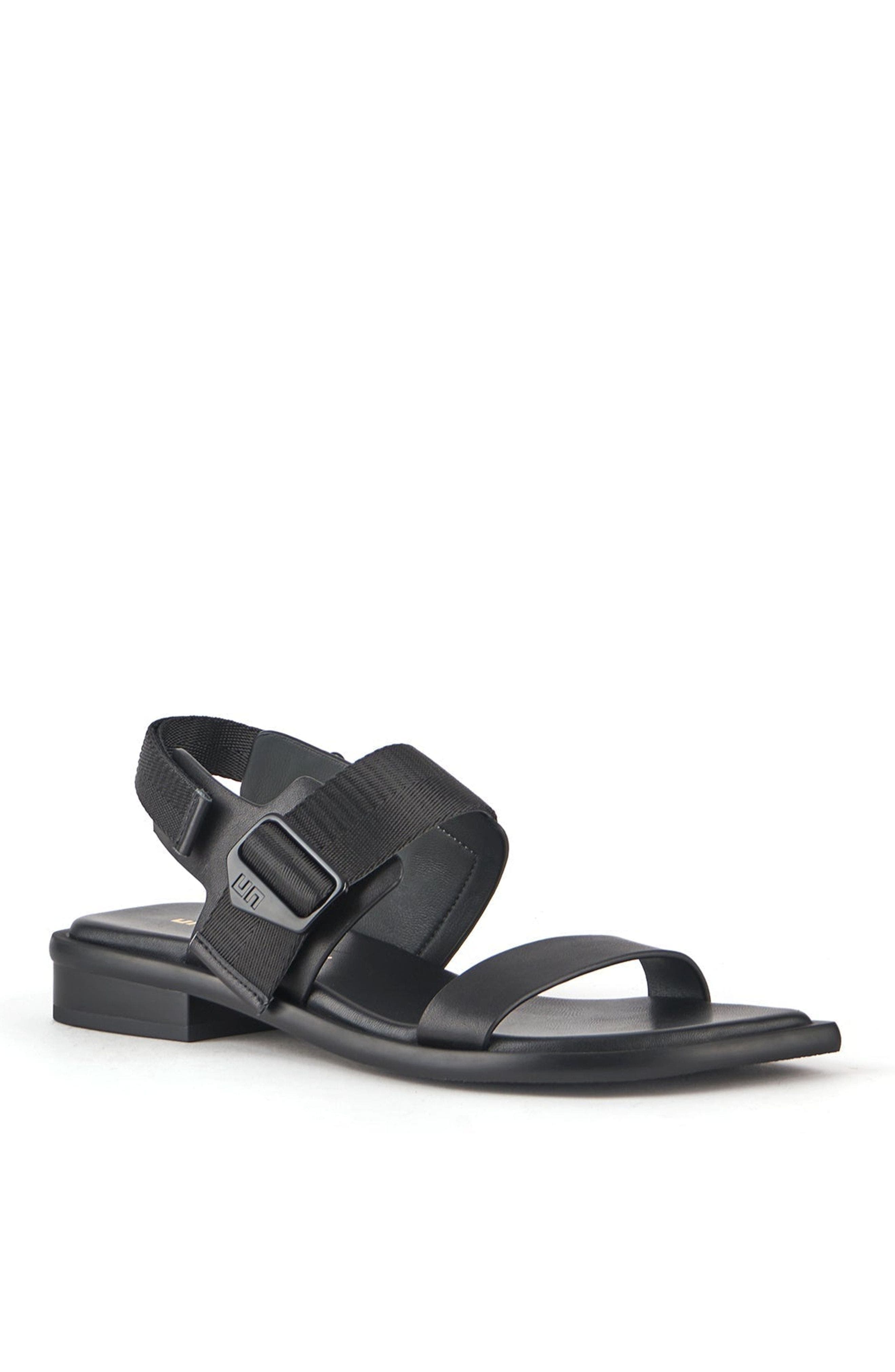 Tara Soga Lo Sandals, Alternate, color, Black