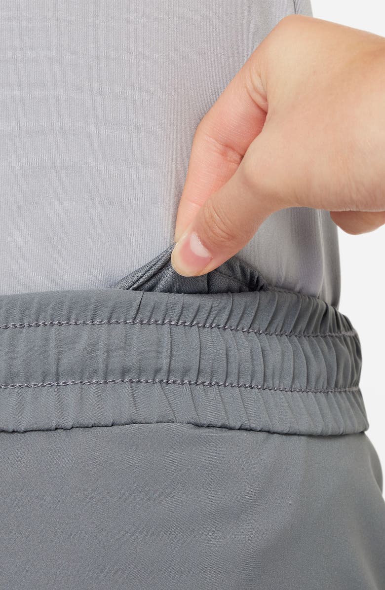 Nike Kids' Dri-FIT One Training Shorts, Alternate, color, Smoke Grey/ White