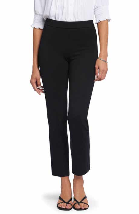 NYDJ Pull-On Ankle Straight Leg Pants