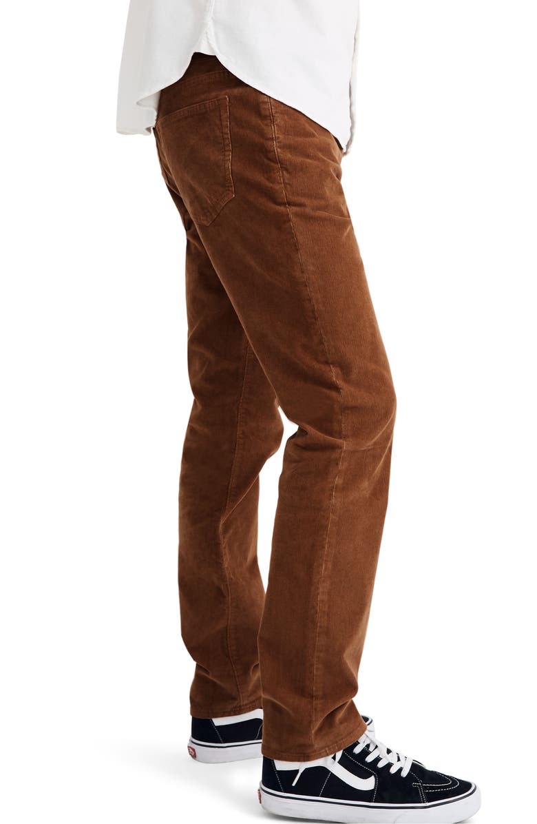 Madewell Corduroy Slim Jeans, Alternate, color, 
