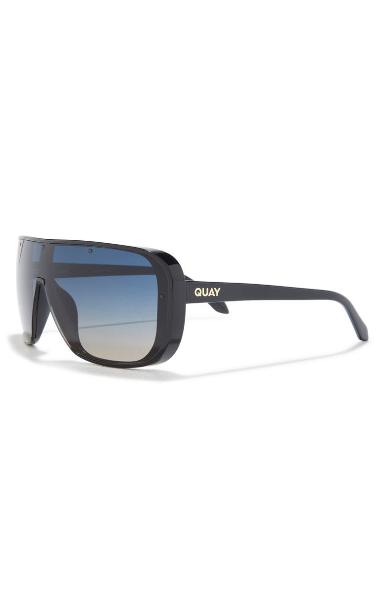 QUAY Center Stage 55mm Gradient Shield Sunglasses, Alternate, color, 