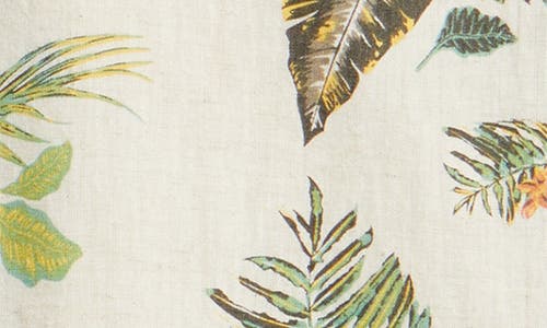Schott Nyc Tropical Linen & Cotton Button-up Shirt In Multi