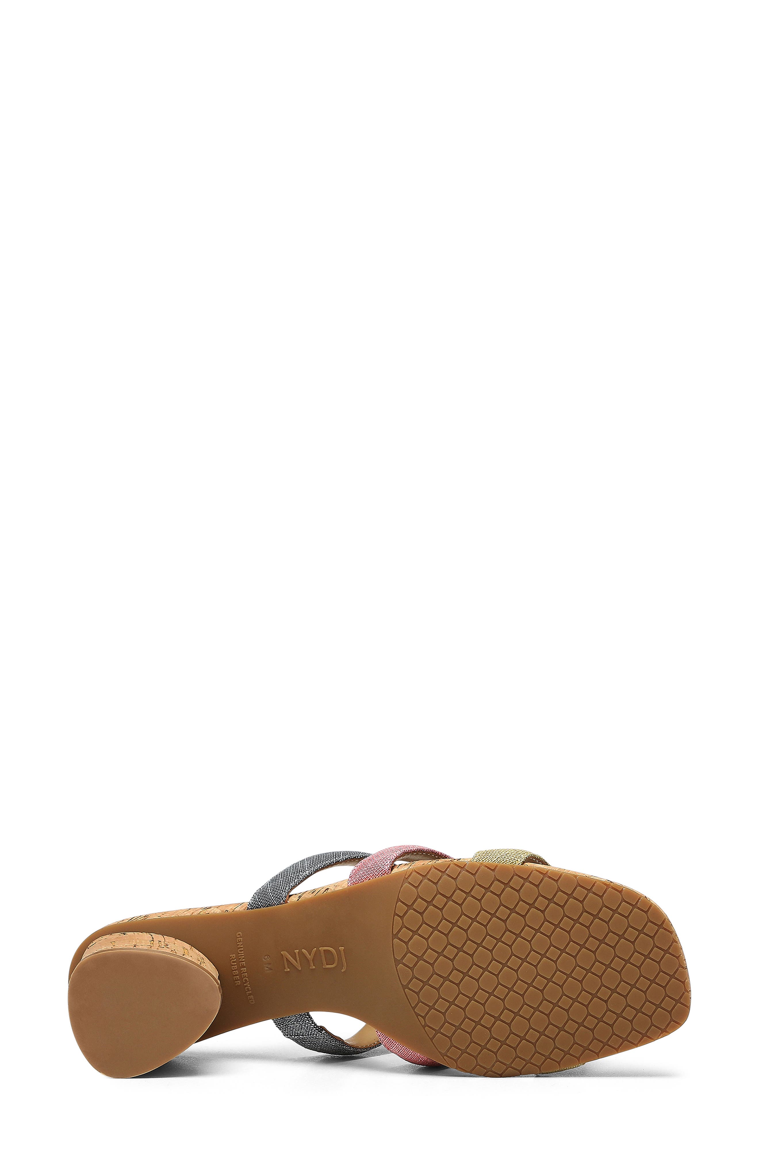 NYDJ Giacomo Triple Strap Slide Sandal, Alternate, color, 