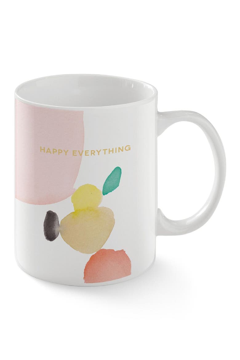 'Water Study Pebble' Mug, Main, color, WHITE