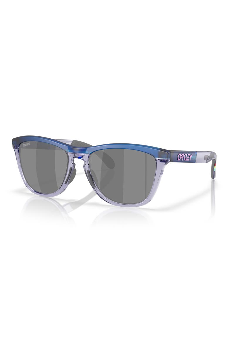 x Fortnite™ Brite Bomber Frogskins™ Range 55mm Prizm™ Polarized Keyhole Sunglasses, Alternate, color, BLACK BLUE