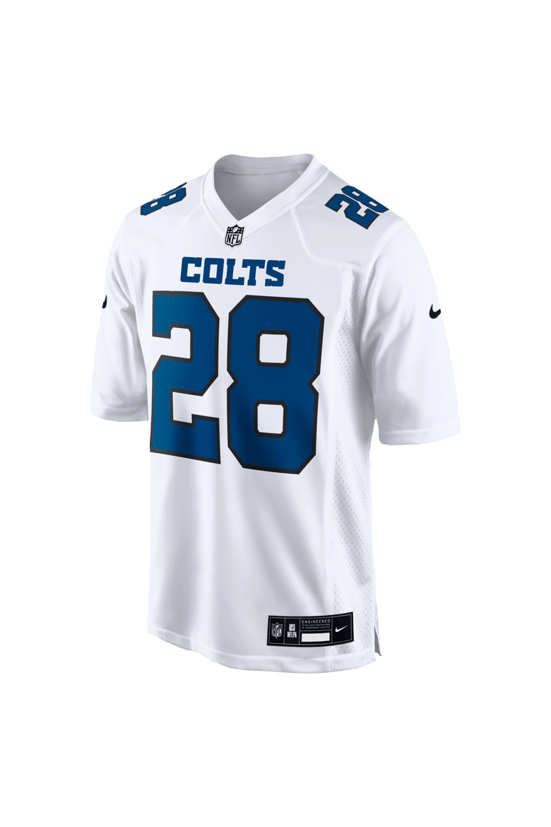 Men's Nike Jonathan Taylor Tundra White Indianapolis Colts Fashion Game Jersey, Alternate, color, White