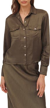 Bella Dahl Utility Cropped Shirt