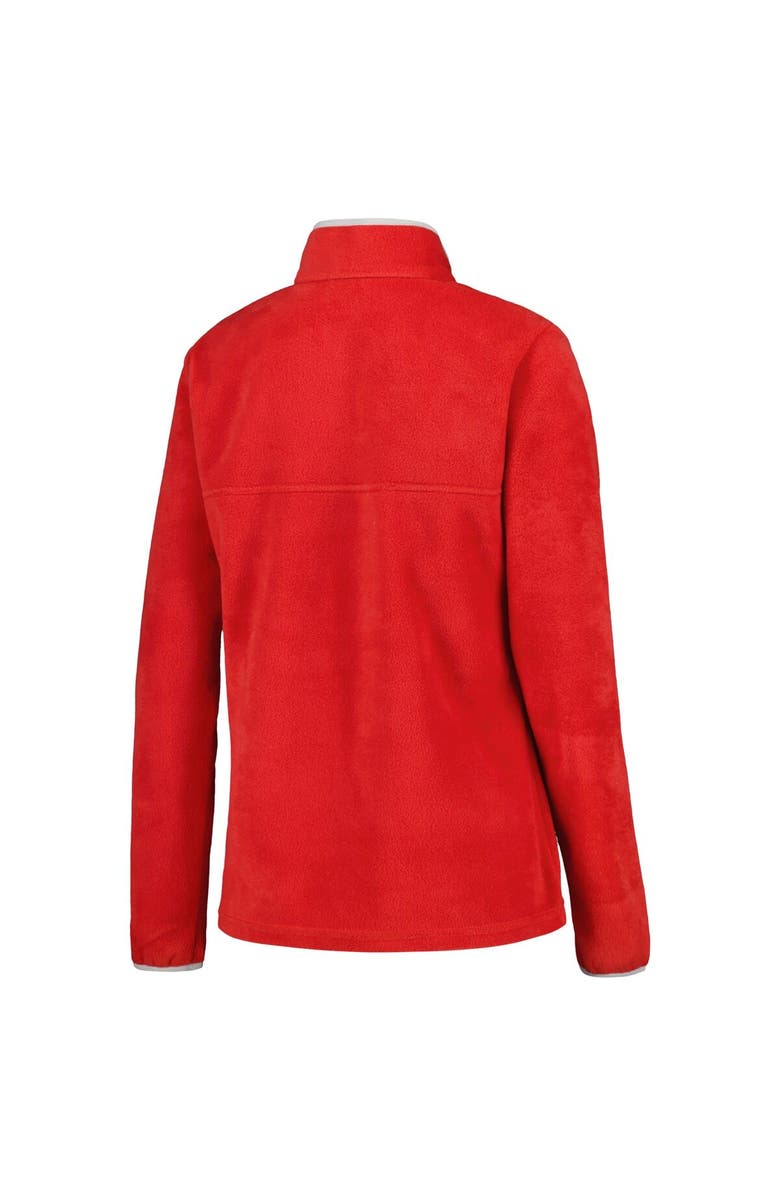 Columbia Women's Columbia Red Washington Capitals Benton Springs Half-Snap Jacket, Alternate, color,