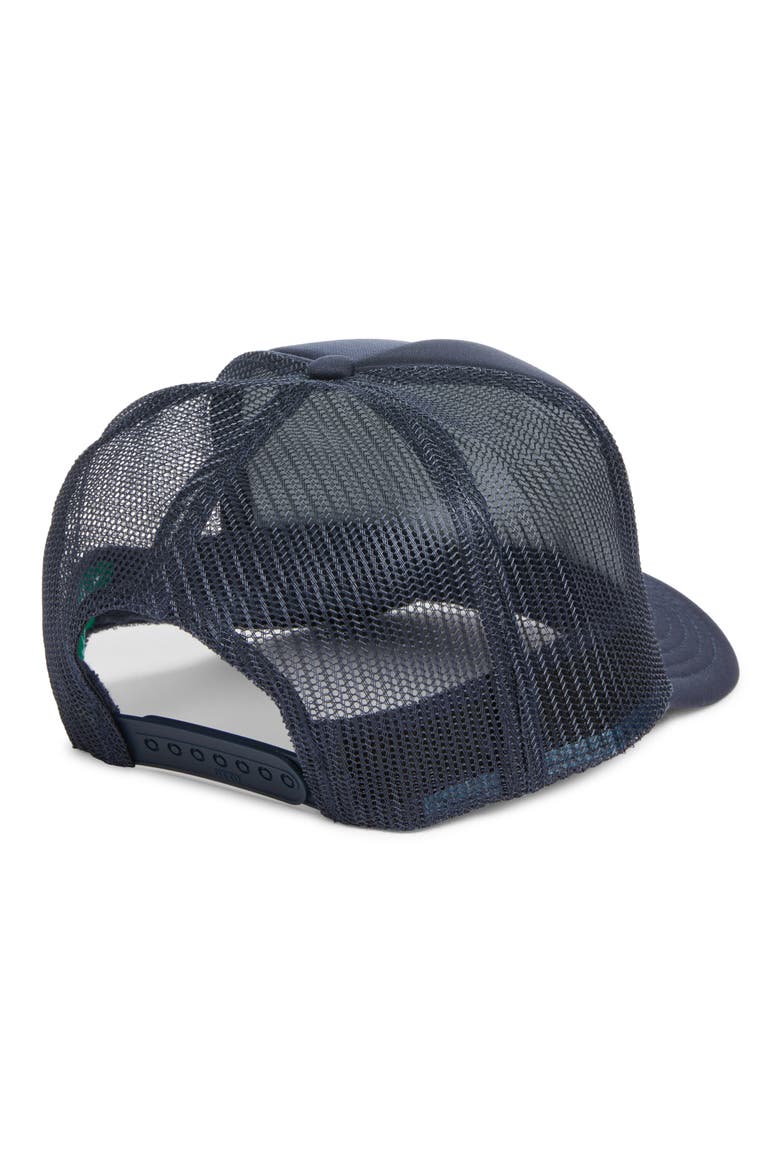 Take it Easy Patch Trucker Hat, Alternate, color, NAVY