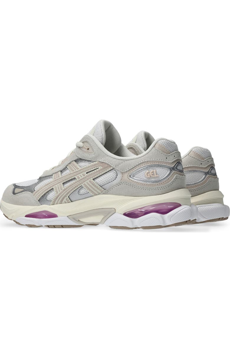 ASICS<sup>®</sup> Gender Inclusive GEL-NYC<sup>™</sup> 2.0 Sneaker, Alternate, color, White/ Taro Purple