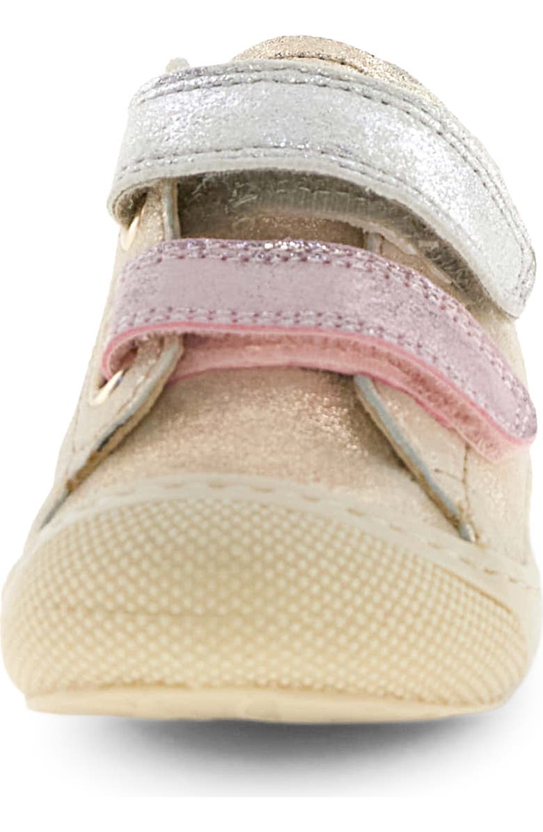 Naturino Kids' Corkel VL Sneaker, Alternate, color, Silver/ Gold Multi