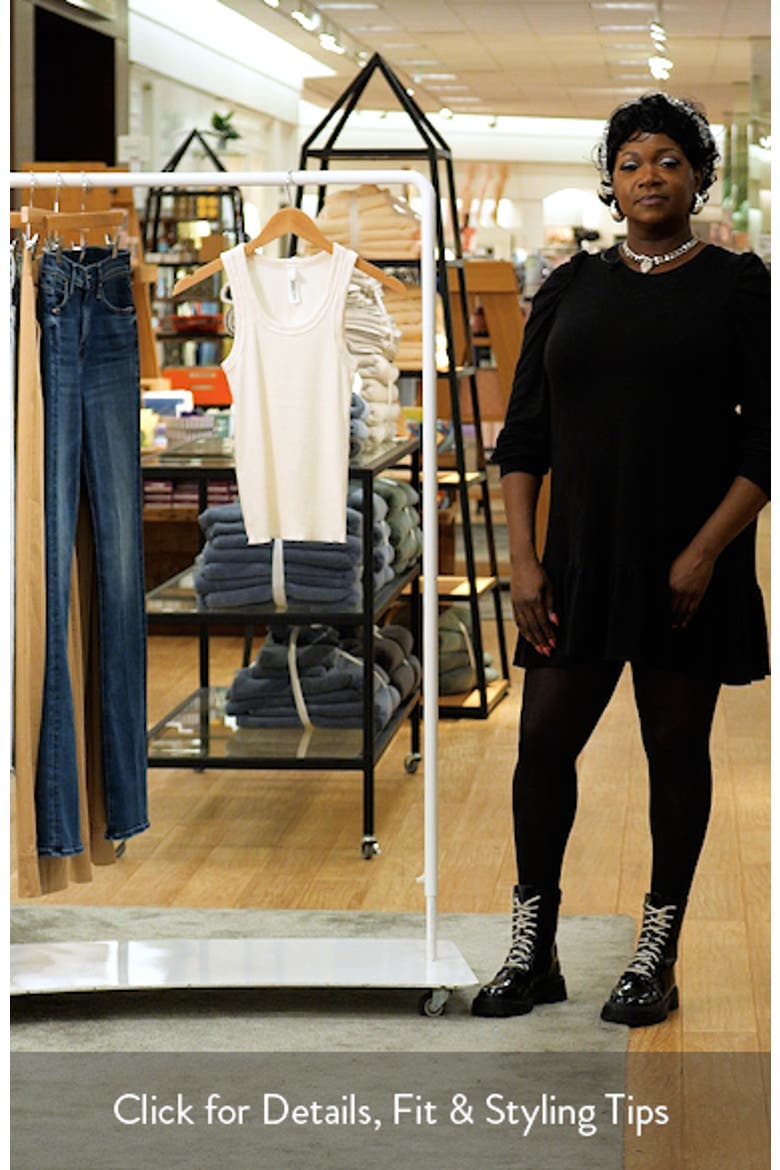 Scoop Cotton Rib Tank video