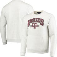 LEAGUE COLLEGIATE WEAR Men's League Collegiate Wear Heathered Gray Texas A&M Aggies Upperclassman Pocket Pullover Sweatshirt