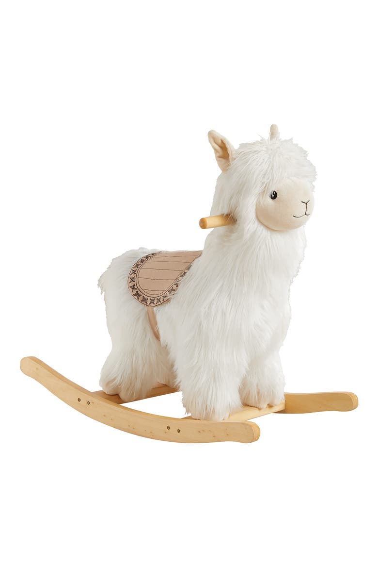 Alpaca Rocker Toy, Main, color, MULTI