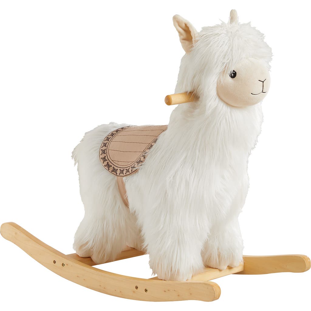 Wonder & Wise by Asweets Alpaca Rocker Toy in Multi  product