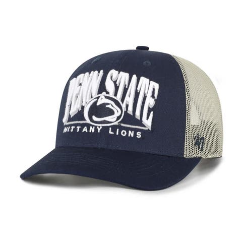 Men's '47 Navy Penn State Nittany Lions Arid Adjustable Trucker Hat