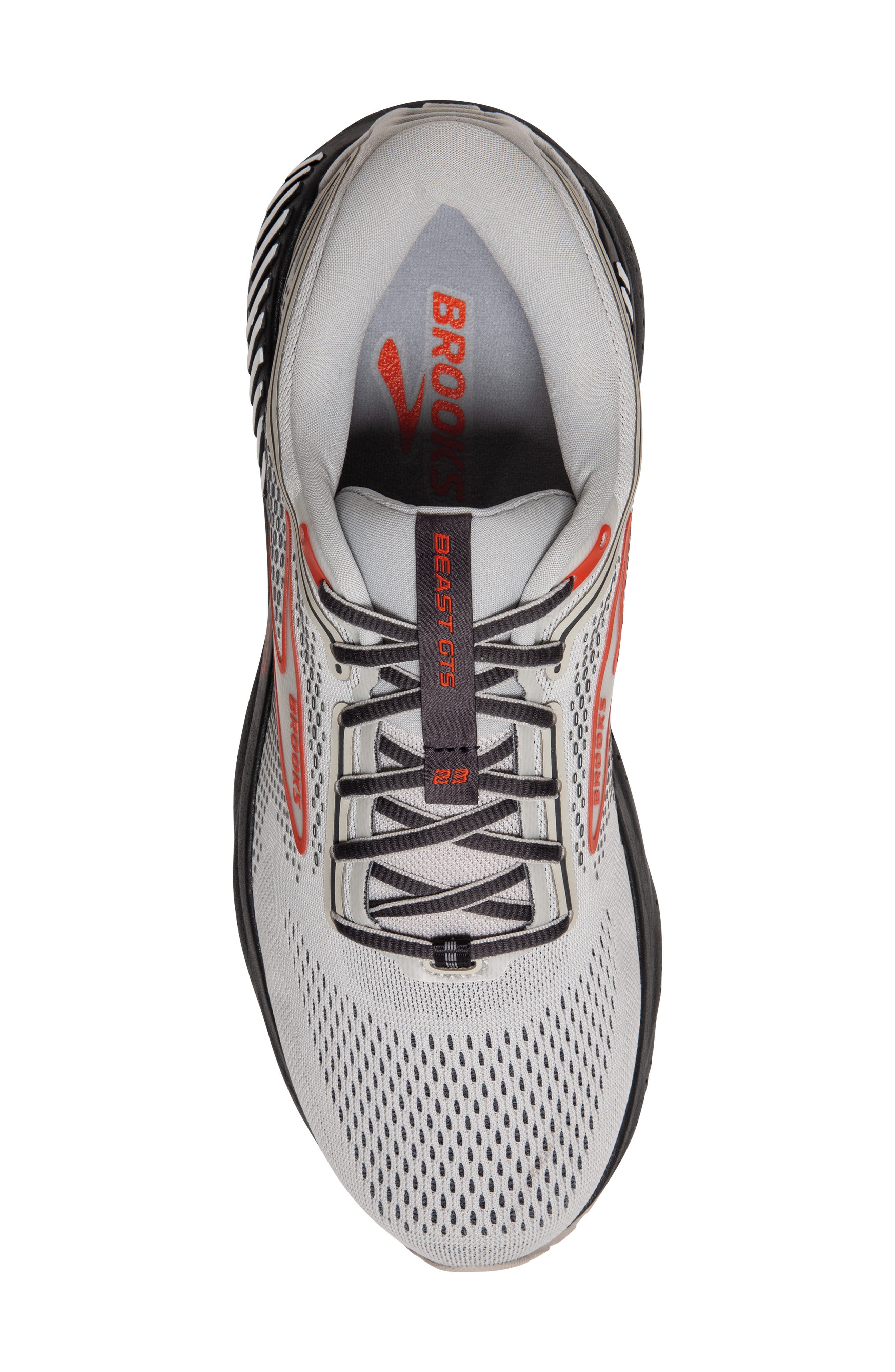 Beast GTS 23 Running Shoe, Alternate, color, GREY/ SCARLET/ EBONY