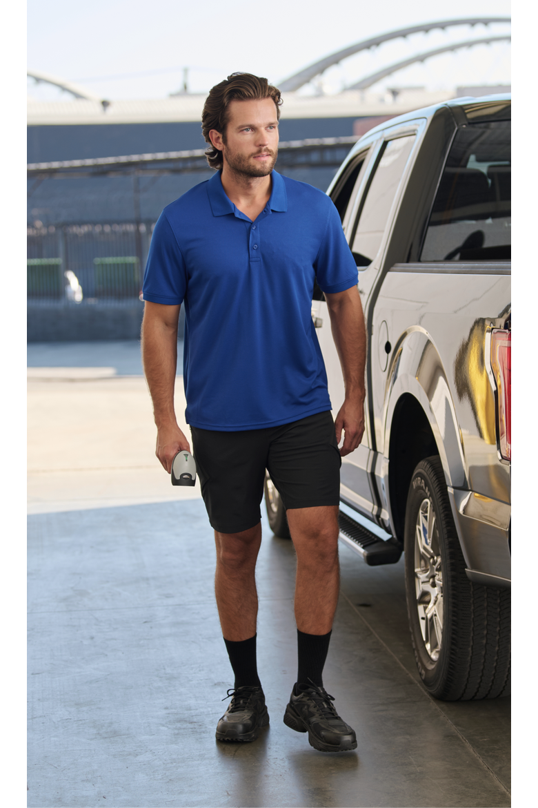 Performance Polo Shirt, Alternate, color, Royal Blue