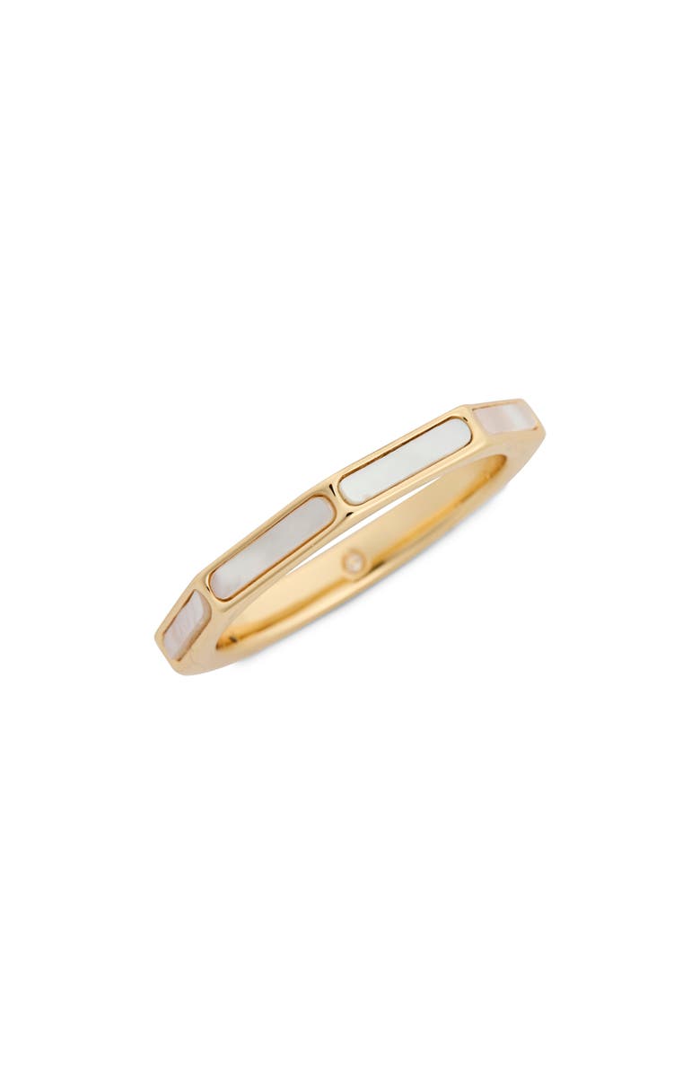 Covet Faceted Inlay Band Ring, Main, color,