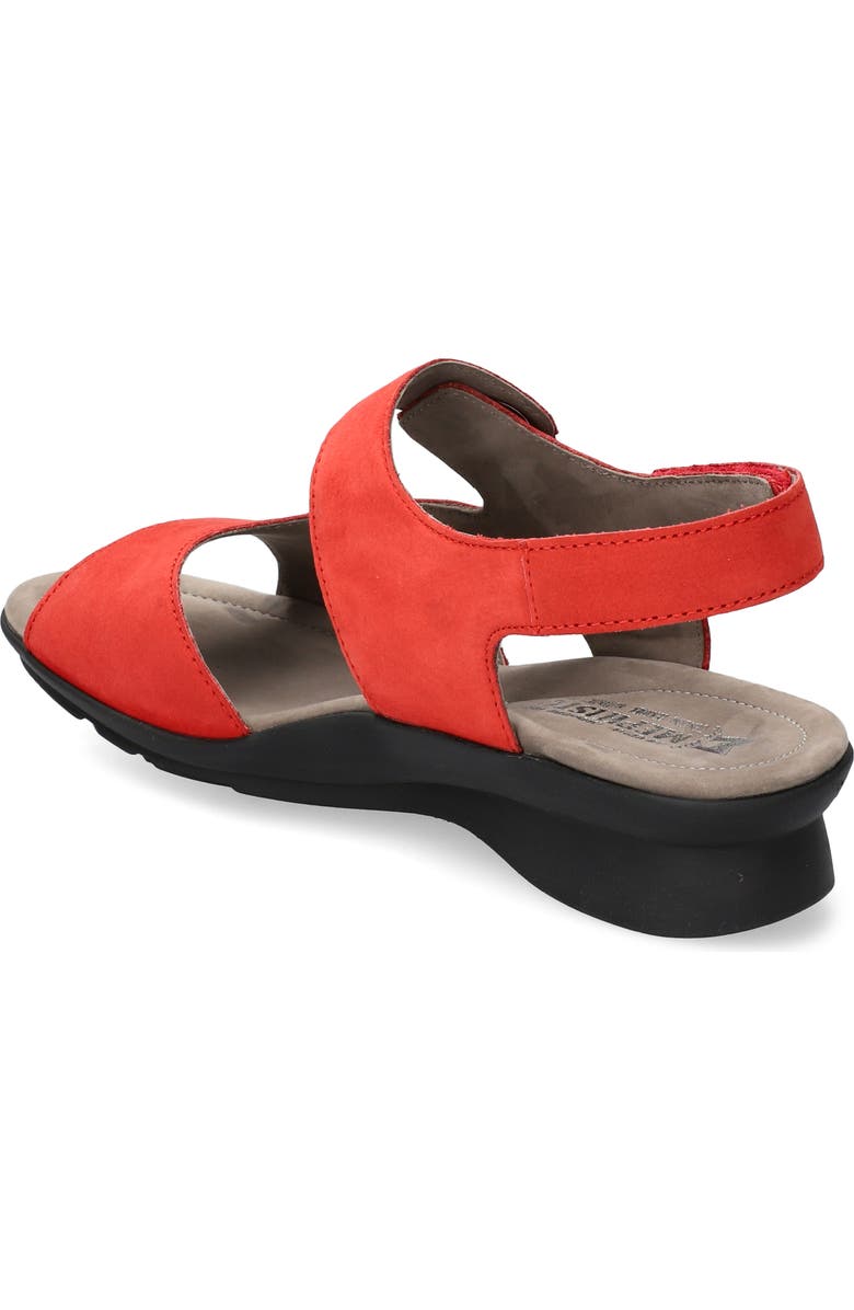 Mephisto Prissie Ankle Strap Sandal, Alternate, color, Scarlet