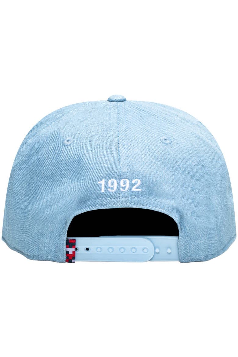 Unisex  Light Blue USMNT Making History Snapback Hat, Alternate, color, Light Blue