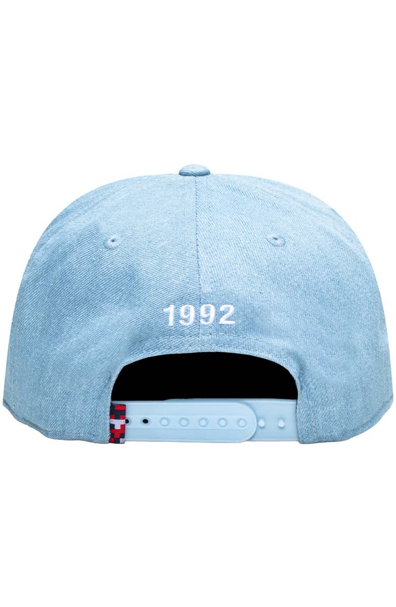 FAN INK Unisex Light Blue USMNT Making History Snapback Hat, Alternate, color, Light Blue