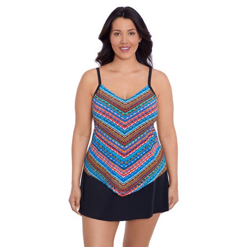 Trimshaper Hank Handkerchief Tankini Swimsuit Top