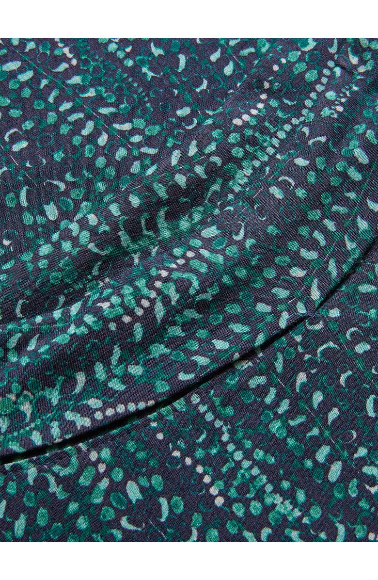 Celtic & Co. Cotton Blend Collared T-Shirt, Alternate, color, Trailing Vines