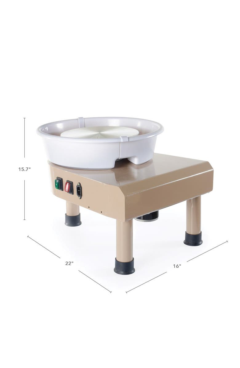 Kaplan Early Learning Company Kids' Pottery Wheel, Alternate, color, Beige