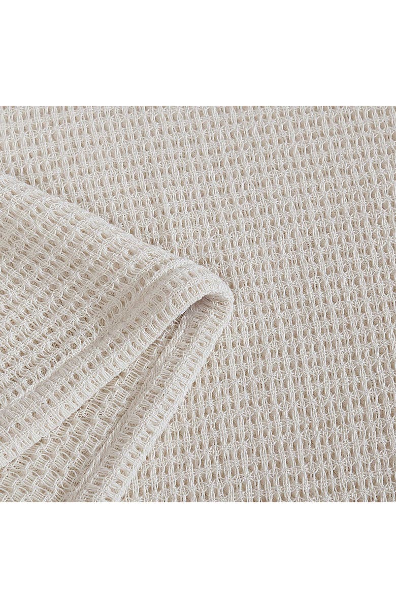 Calvin Klein Home Honeycomb Cotton Blanket, Alternate, color, 