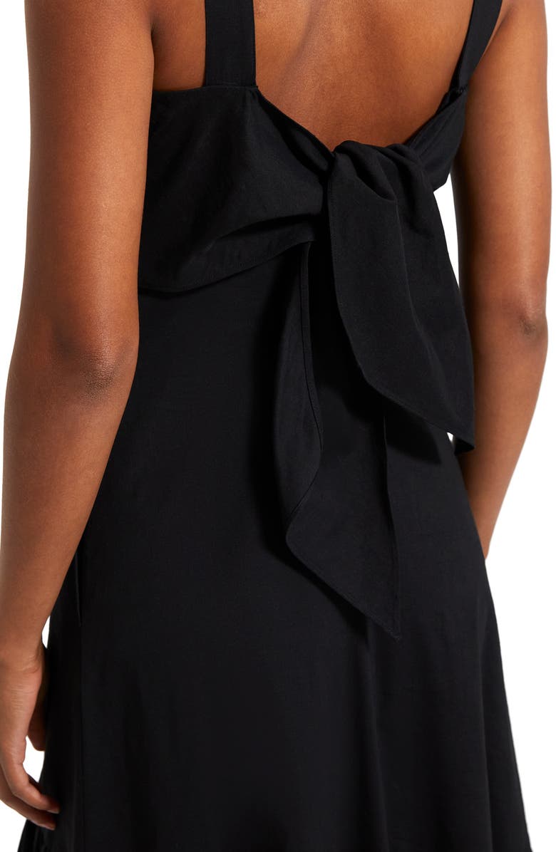 Theory Linen Blend Midi Dress, Alternate, color, 