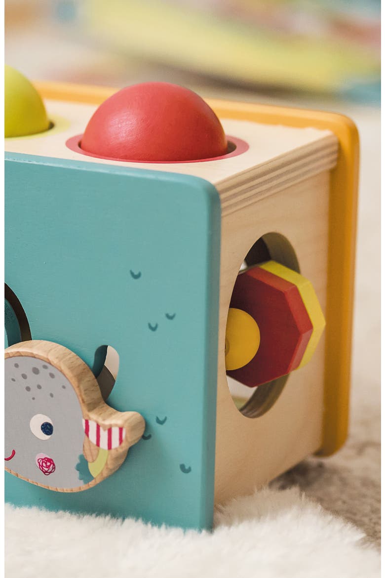 Little Castle Pound and Roll Toy, Alternate, color, Turquoise
